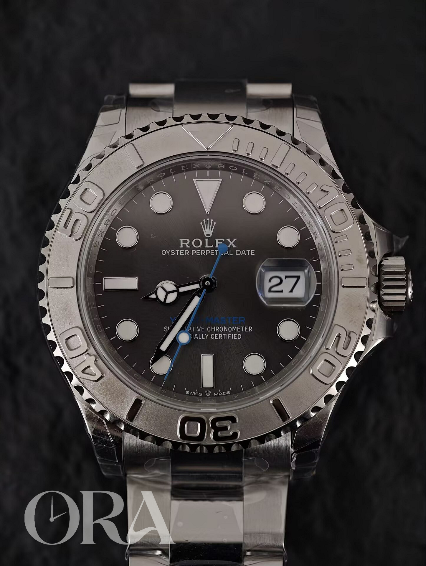 13-VSF Rolex Oyster Perpetual Yacht-Master 126622 40 Platinum Dial 5X11K515 Sold